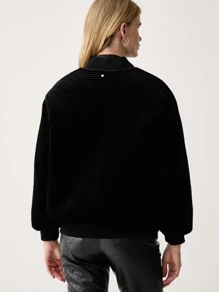 ARMANI EXCHANGE Átmeneti dzseki fekete