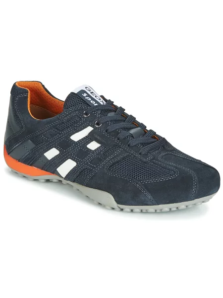 Superge Geox s kačjim vzorcem modra