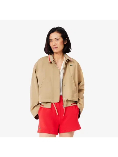 Lacoste куртка Oversize Fit бежева