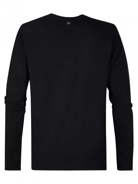 Petrol Industries Tricou Classic negru alb