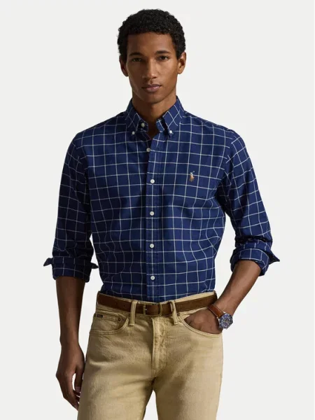 Polo Ralph Lauren Сорочка Custom Fit cиній