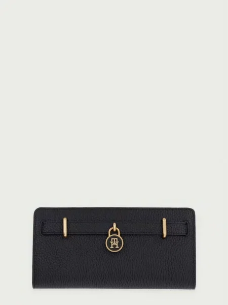 Tommy Hilfiger portofel pentru femei din piele negru