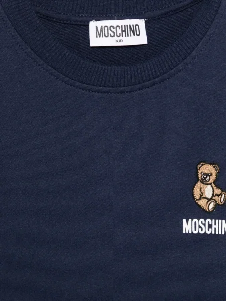 Bluza dziecięca Moschino niebieska