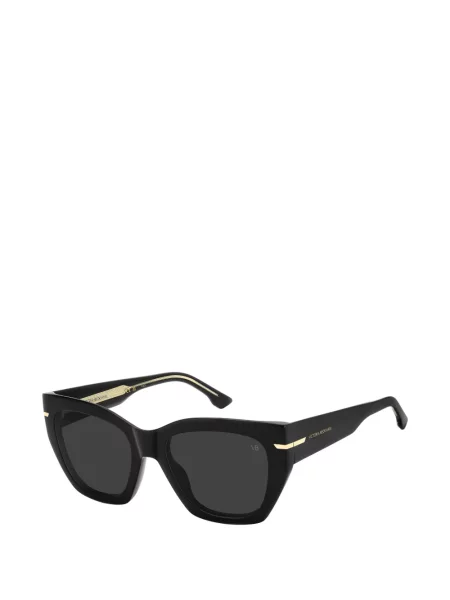 Ριγέ γυαλιά ηλίου Victoria Beckham Eyewear μαύρο