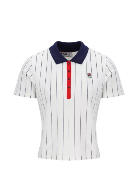 Tricou polo Fila alb