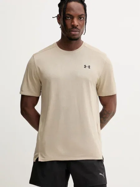 Under Armour tréninkové tričko béžové