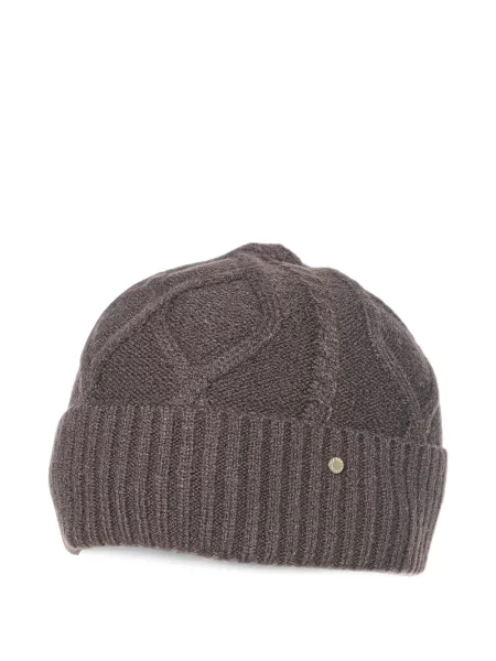 Căciulă Armani Exchange tricotate maro