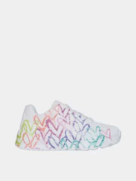 Детские кроссовки Skechers белые
