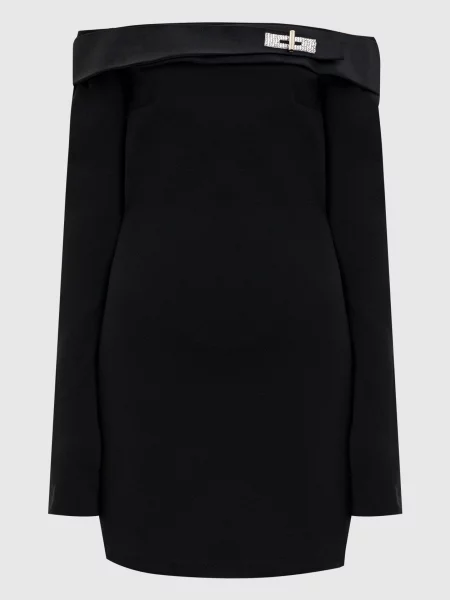 Сукня міні з відкритими плечима David Koma чорна