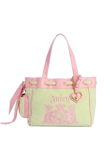 Geantă shopper Juicy Couture verde