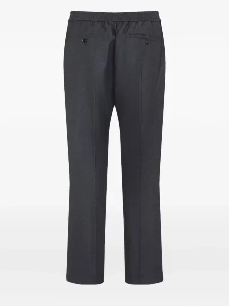 Talie pantaloni Ami Paris de lână gri