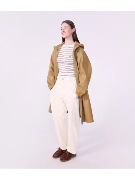 Geacă Petit Bateau bej
