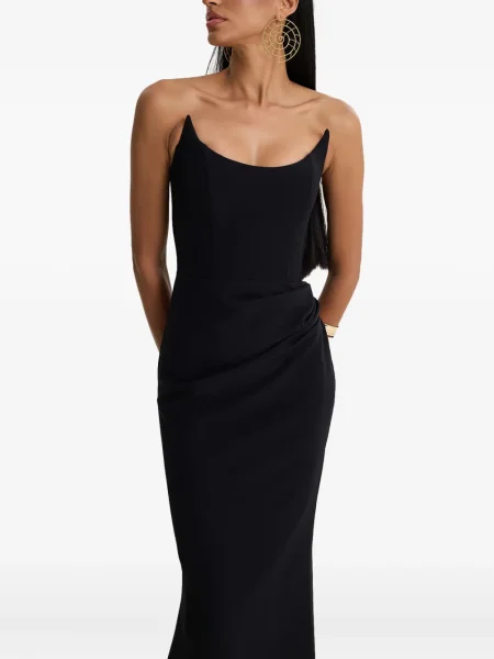 Rochie maxi Moos Studio de costum negru