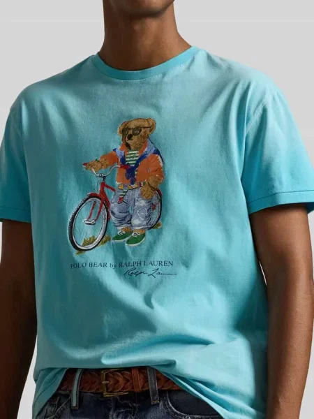 T-shirt krój regular fit z nadrukiem Polo Bear Polo Ralph Lauren