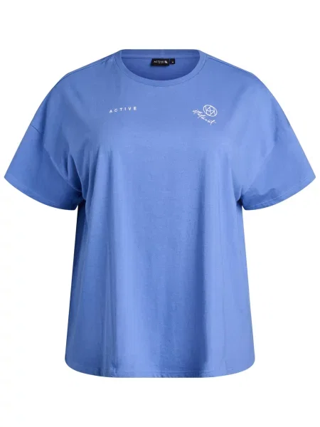 Active by Zizzi Tricou funcțional Acenja albastru regal alb