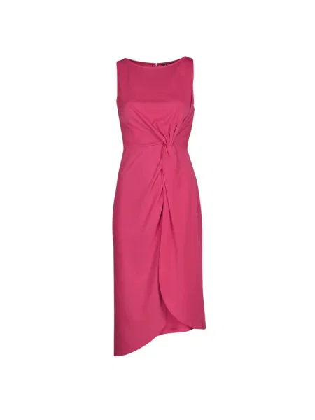 Rochie mini Lauren Ralph Lauren fără mâneci scurtă de costum
