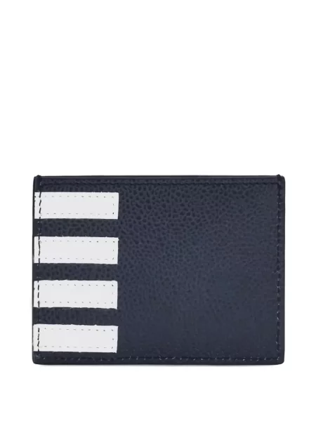 Portofel Thom Browne cu dungi albastru