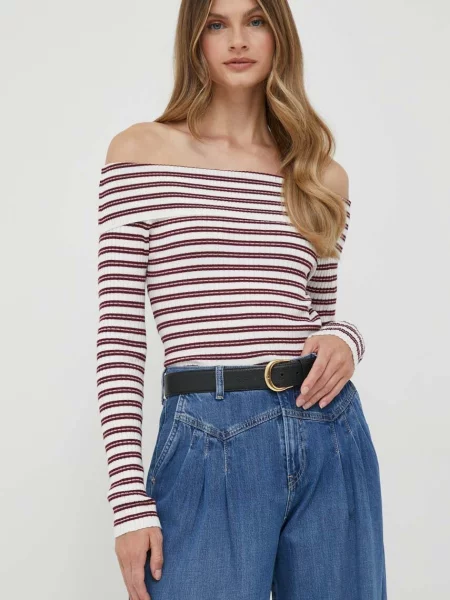 Pulover Pepe Jeans Danna za žene lagani bijela