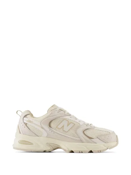Sneakerși New Balance 530 cu șireturi din dantelă alb