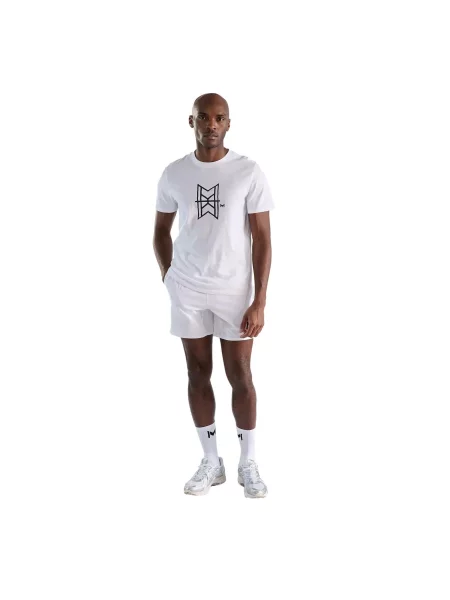 T-shirty Mouratoglou Apparel Graphic biała