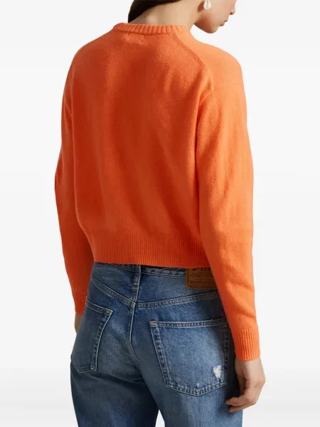 Căciulă Polo Ralph Lauren cu broderie tricotate de costum albastru