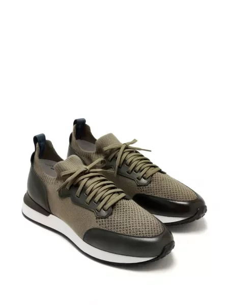 Sneakerși Magnanni plasă verde