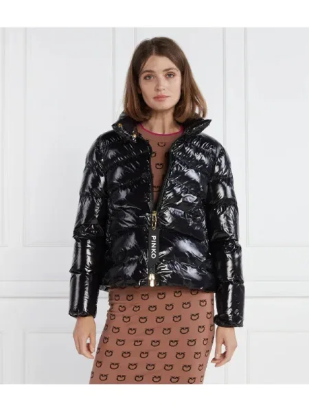 Pinko Kabát CRYSTAL fekete