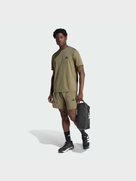 Спортивная футболка Adidas зеленая