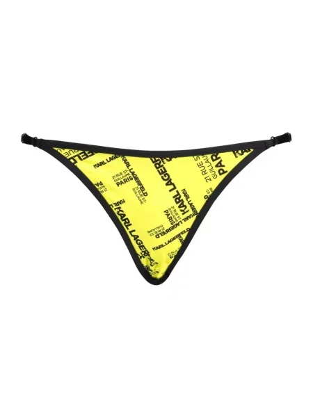 Strój kąpielowy Karl Lagerfeld żółty