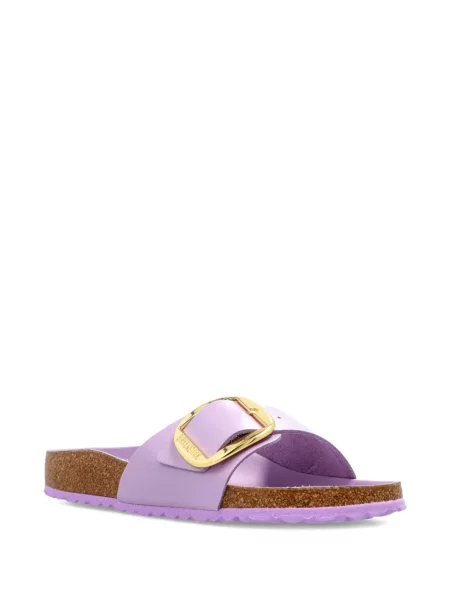 Sandale Birkenstock din piele violet
