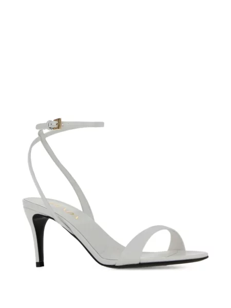 Sandale Prada din piele alb