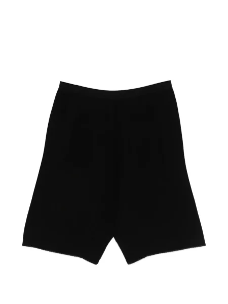 Pantaloni scurți Label Under Construction tricotate negru