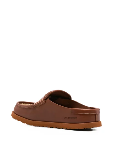 Papuci tip mules Birkenstock maro