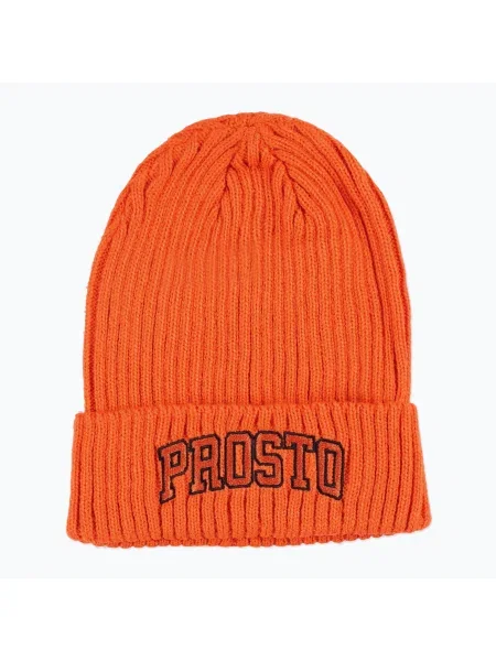 Căciulă pentru bărbați PROSTO Varso orange portocaliu