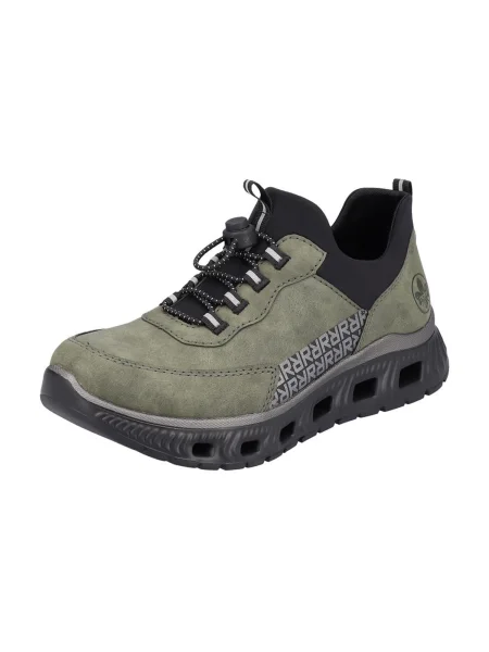 Sneakerși Rieker negru