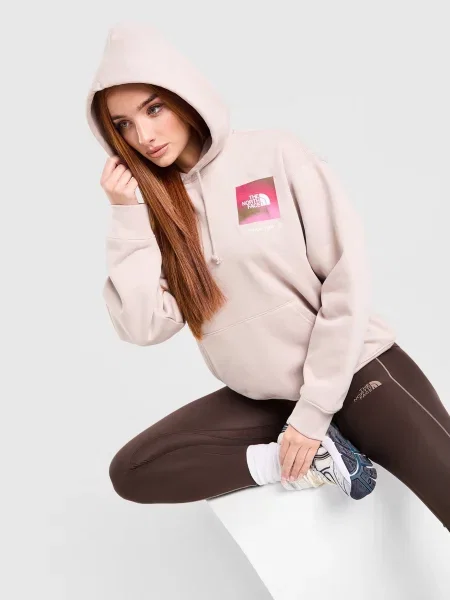 The North Face Bluza Z Kapturem W Os California beżowa