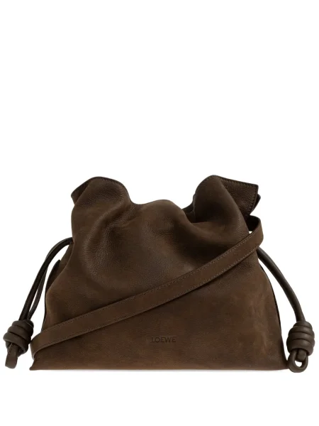 Clutch torbica Loewe s vezicama smeđa