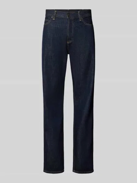 Jeansy z wpuszczanymi model ‘MARLOW’ Carhartt Work In Progress niebieskie