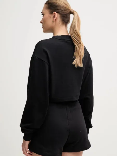 Mikina Calvin Klein Jeans hladká černá