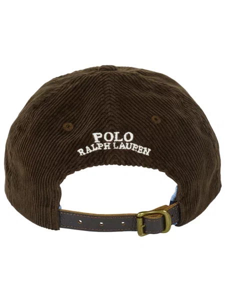 Menčestrová čiapka Polo Ralph Lauren hnedá