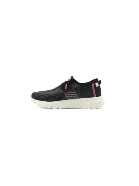 Sneakersy Hey Dude w paski czarne