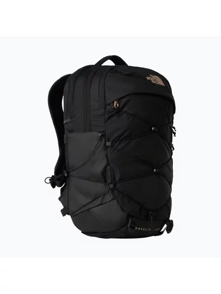 Rucsac de oraș pentru femei The North Face Borealis Luxe 27 l black/burnt coral metallic negru