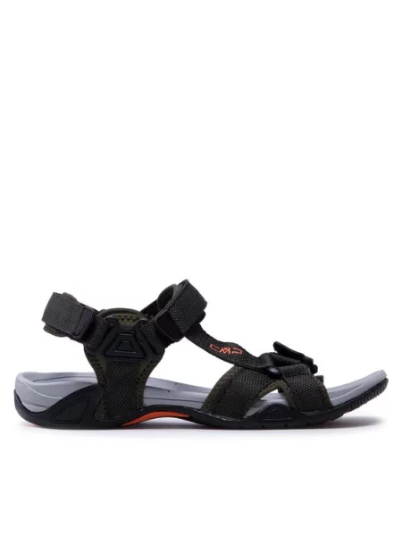 Босоніжки CMP Hamal Hiking Sandal Чорний зелені