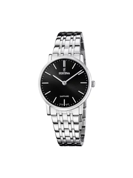 FESTINA Analogové hodinky Watch Swiss Made' černá