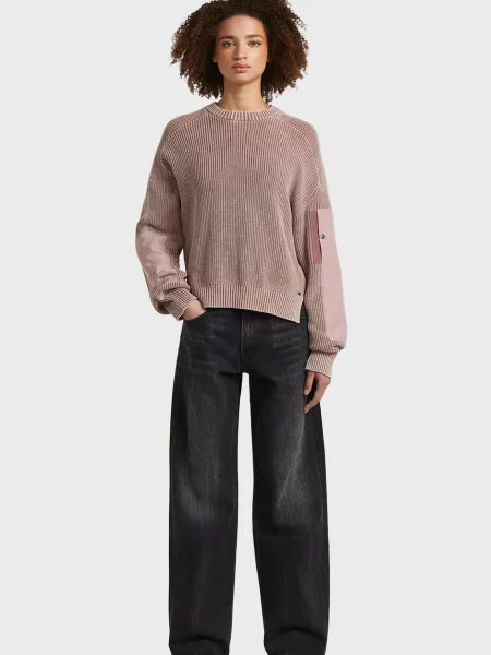 Светр G-star Raw рожевий
