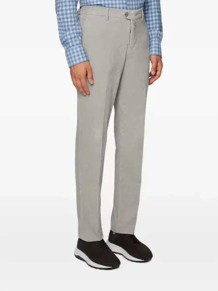 Pantaloni Kiton cu autograf gri