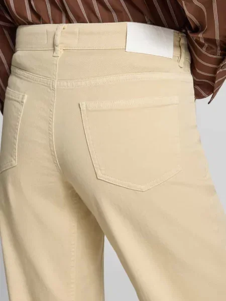 Jeansy o kroju relaxed fit model Melly' Opus Pants beżowe