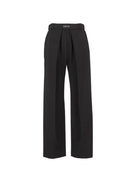 Pantaloni Loewe cu autograf negru