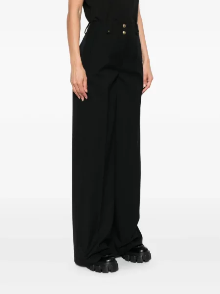 Pantaloni Moncler plisate negru