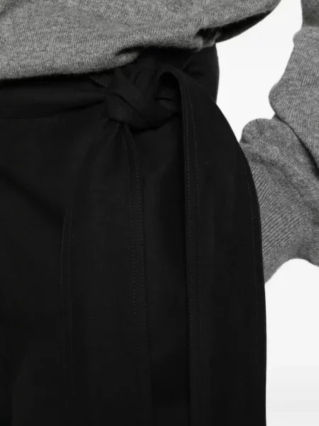 Cu centură pantaloni Sofie D'hoore negru